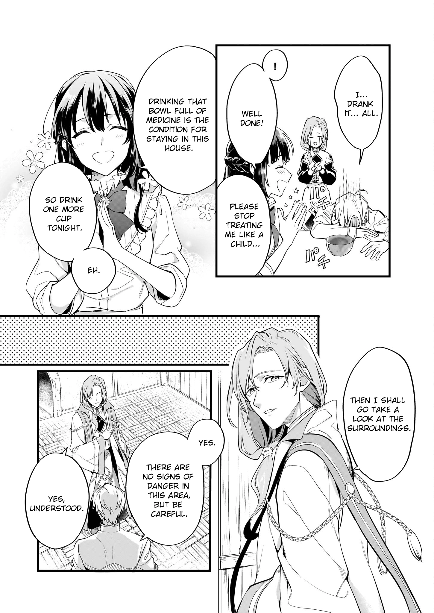 The Exiled Former Lady Loved by a Prince She Found in the Forest, Awakening as a Saint. Chapter 4 Page 6